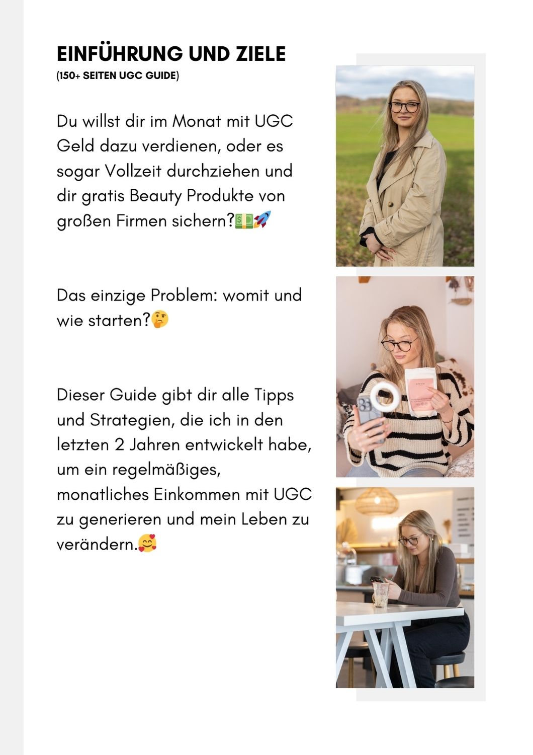 Der einzige UGC Guide, den du brauchst!